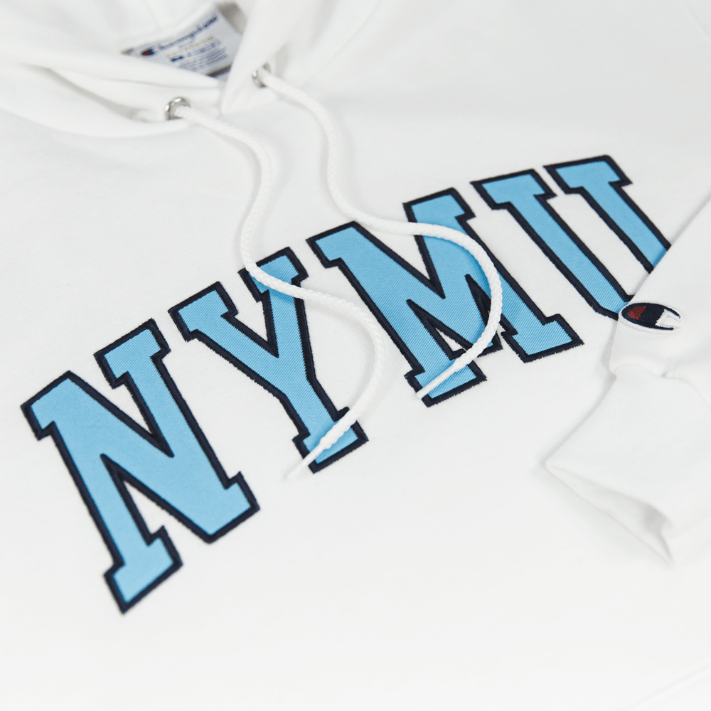 2024 NYMU DAY！Champion® 陽明大學授權校園紀念帽T (白色)【預購】