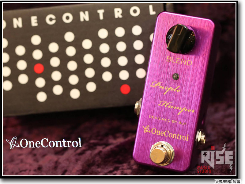 One Control Purple Humper 電吉他 中頻增益 效果器