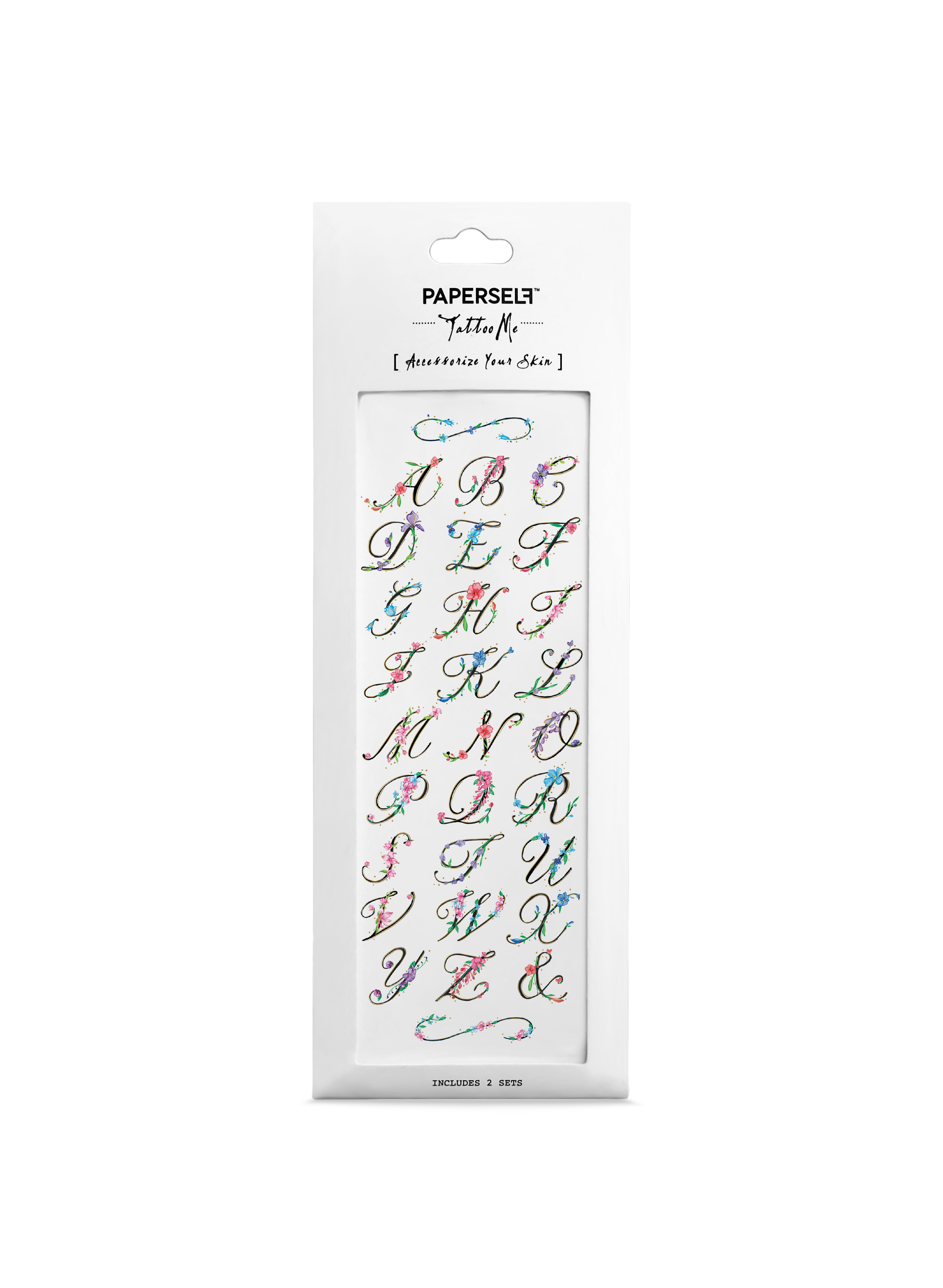 字母花 Floral Alphabet