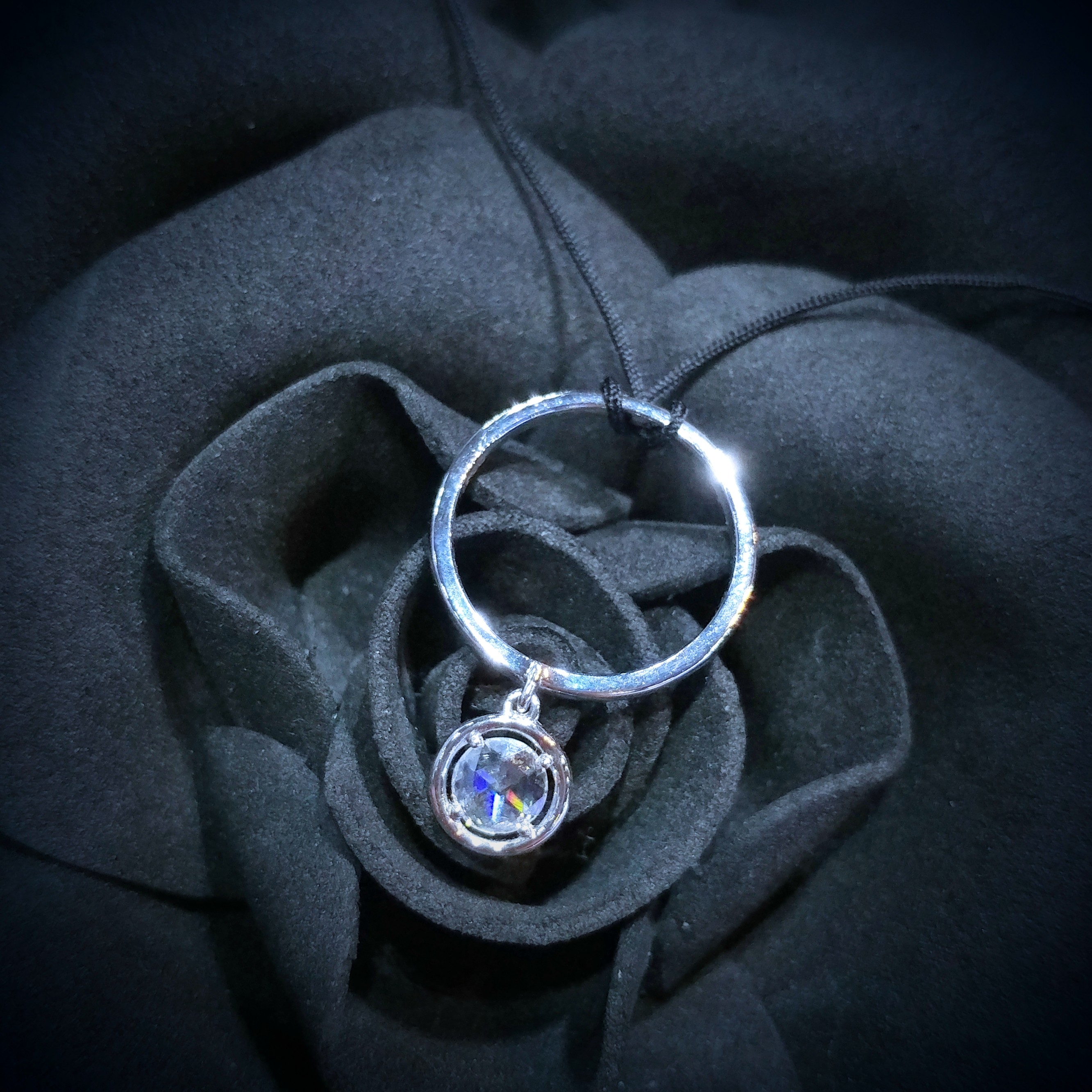 18K White Gold 0.85ct Diamond Ring