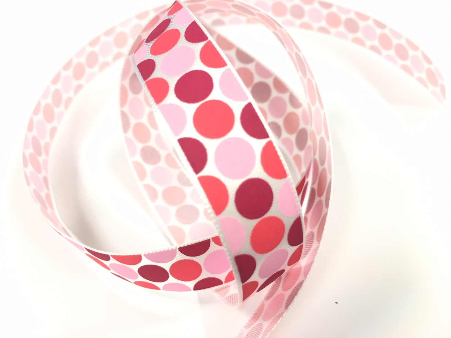 普普圓點/緞面/15mm