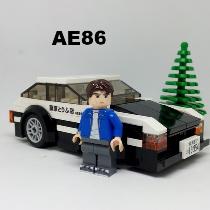 Custom Lego AE86 Car Set