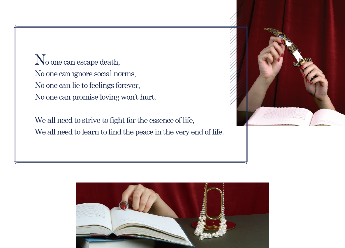 We all need to strive to fight for essence of life, We all need learn find the peace in the very end of life.