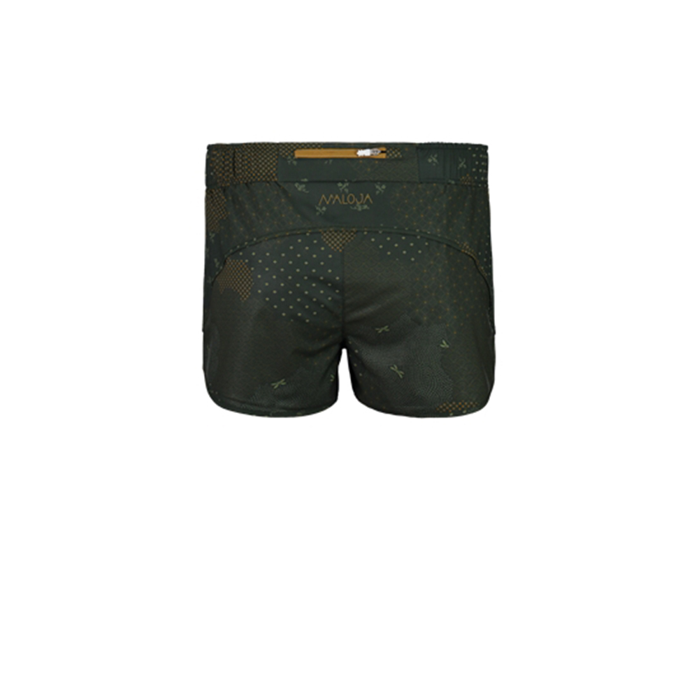 【Maloja】女多功能印花短褲 / 8MA25123-[綠、紅]