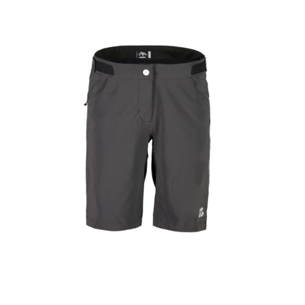 【Maloja】女排汗抗菌兩件式多功能短褲 / 8MA25176-[灰]