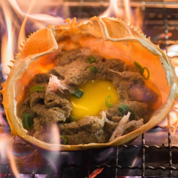 松葉蟹味噌甲羅燒(3隻裝) [2422]