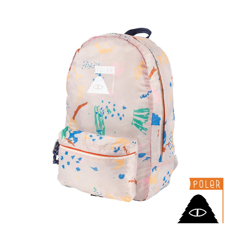 Poler STUFFABLE PACK 休閒輕量可收納後背包 / 噴漆彩漾