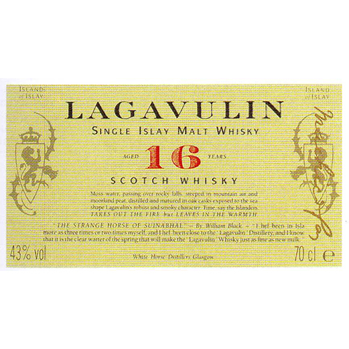 Lagavulin 16 Year Old Single Malt Scotch Whisky (700ml)