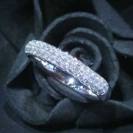 18K White Gold 0.44ct Diamond Ring