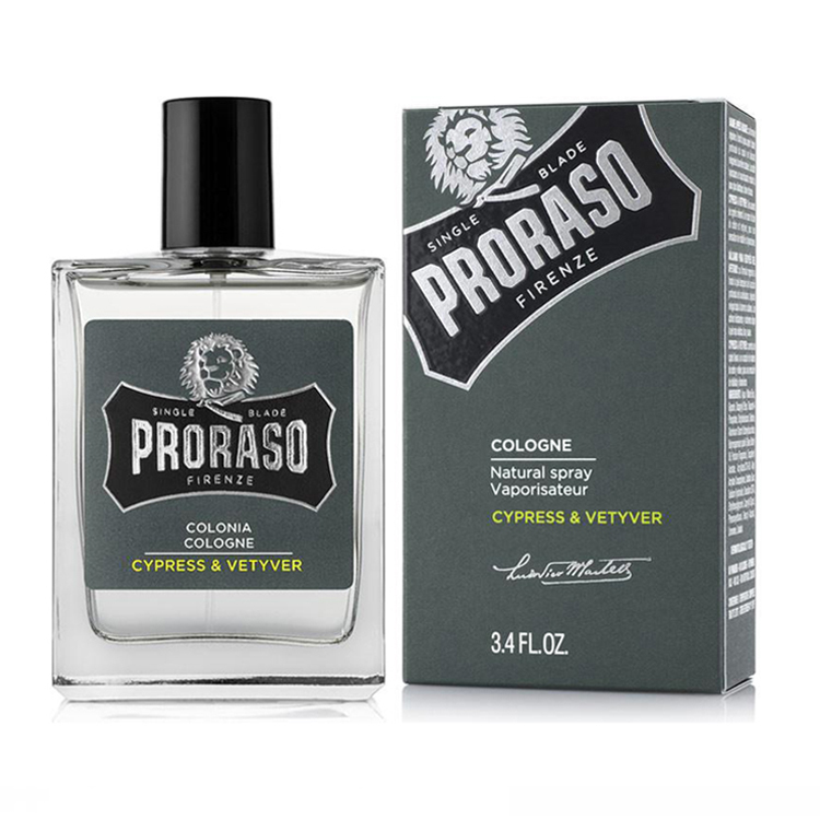 義大利 Proraso - 柏樹香根草 男性古龍香水