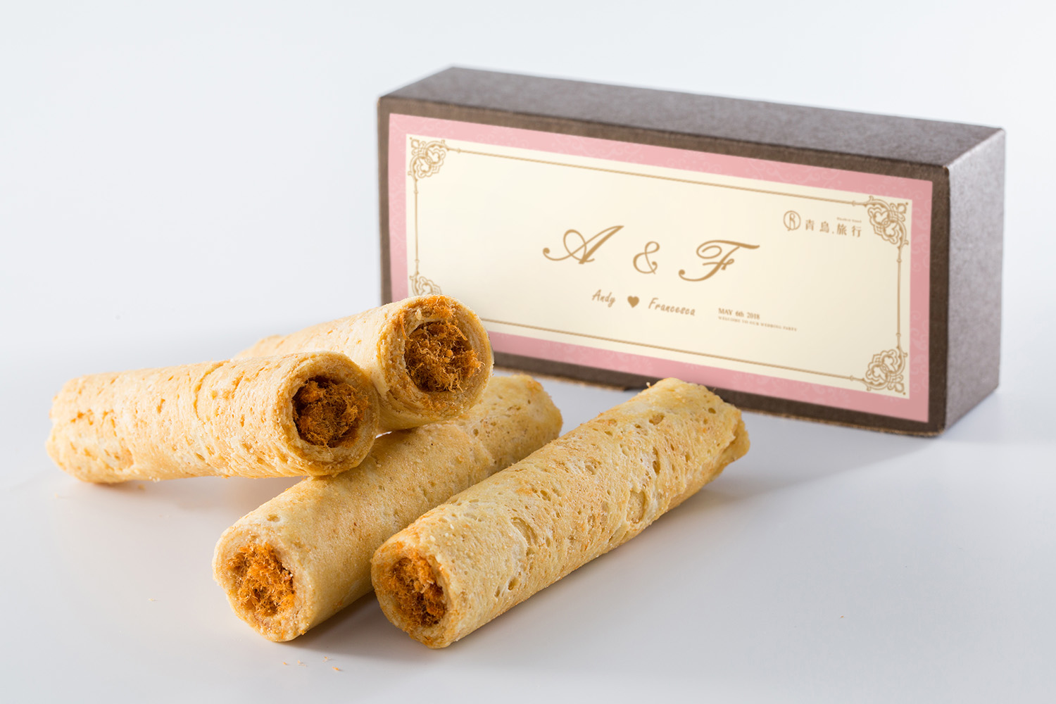 【青鳥旅行X台中林酒店】客製化婚禮桌上禮