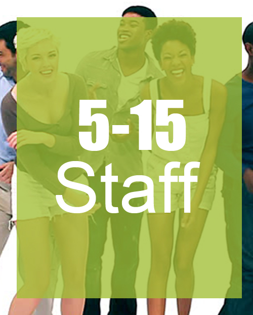 5-15 名員工 (每逢星期一送貨)