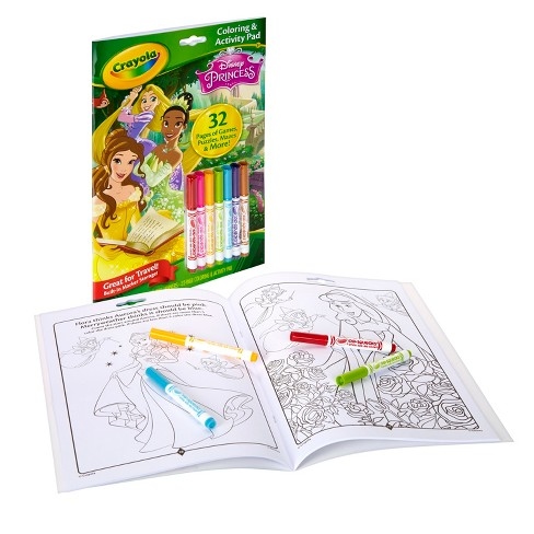 Crayola 公主畫簿連水筆套裝