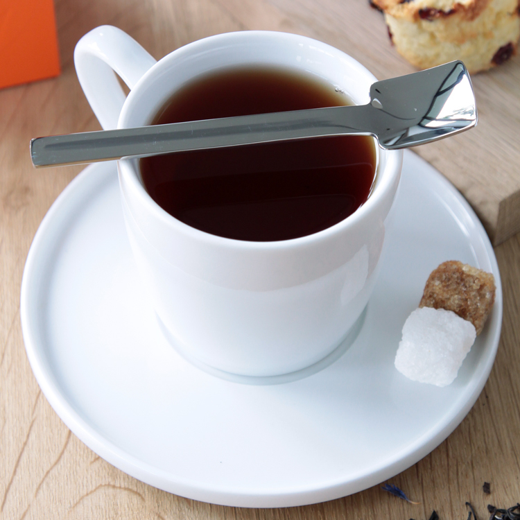 不鏽鋼方頭茶匙(12cm)