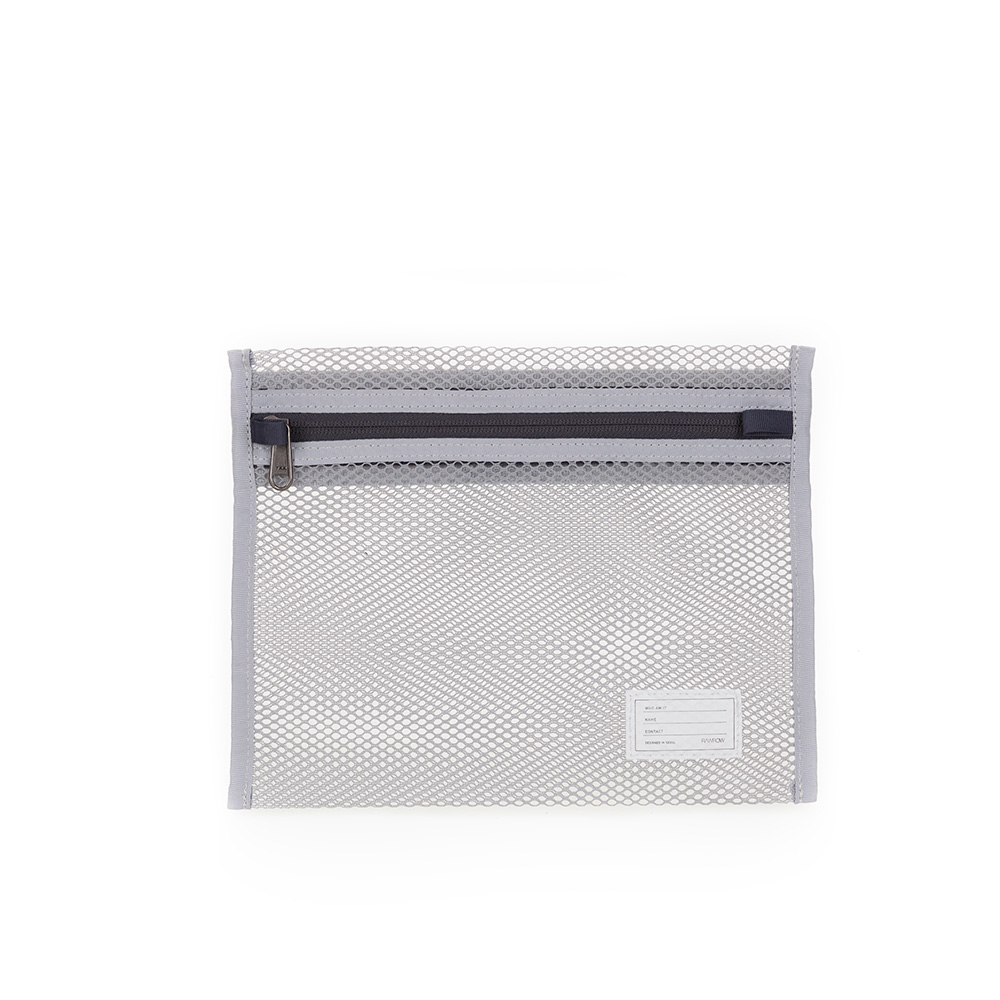 RAWROW | 內袋系列-輕便網狀收納袋-岩灰-RMD230GR