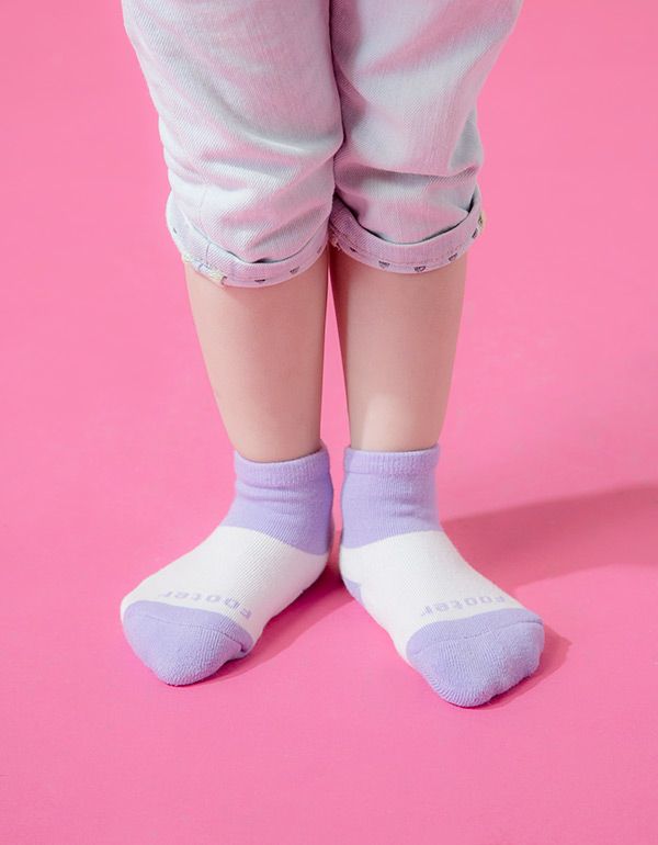 【Footer】雙色Baby氣墊襪 ZH198