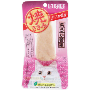 [$8限時優惠]Inaba 蟹肉燒雞柳(綠茶消臭)1pcs