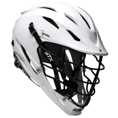 STX Rival White Lacrosse Helmet