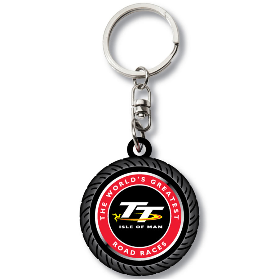 2018 曼島TT官方授權鑰匙圈
