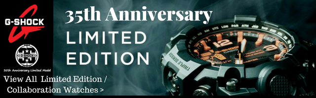 Casio G-Shock 35th Anniversary Limited Edition / Collaboration Model