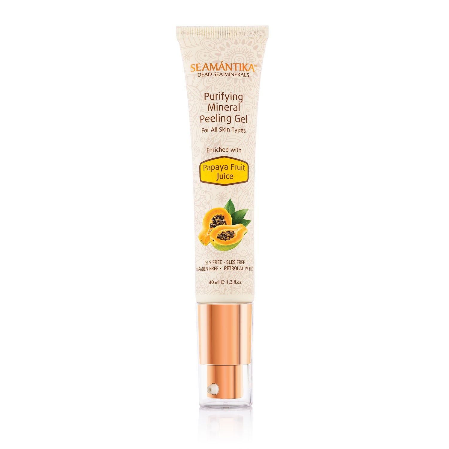 【即時白滑!】SEAMANTIKA 死海礦物木瓜去角質精華 40ml