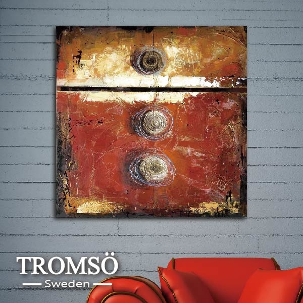 手工立體油畫-抽象藝術 W362