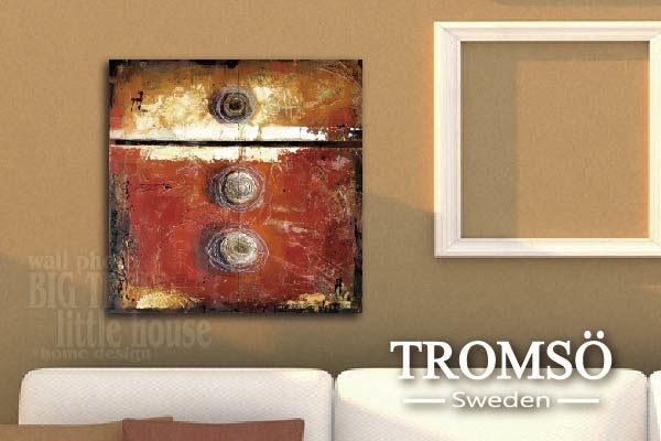 手工立體油畫-抽象藝術 W362