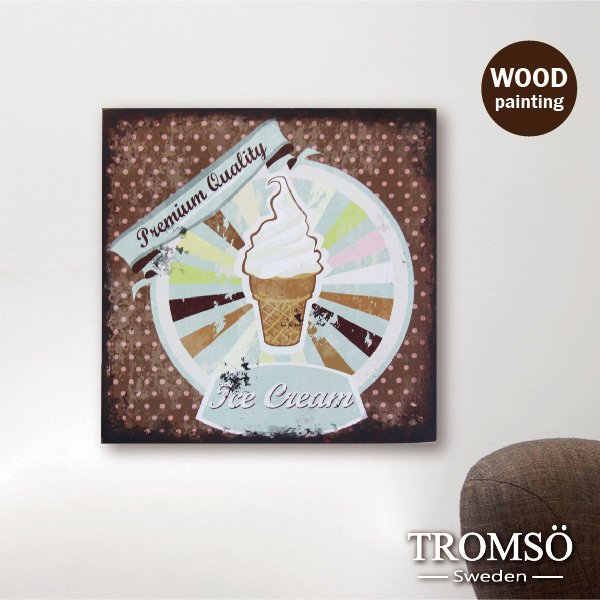 實木無框畫板畫-甜蜜生活-W813