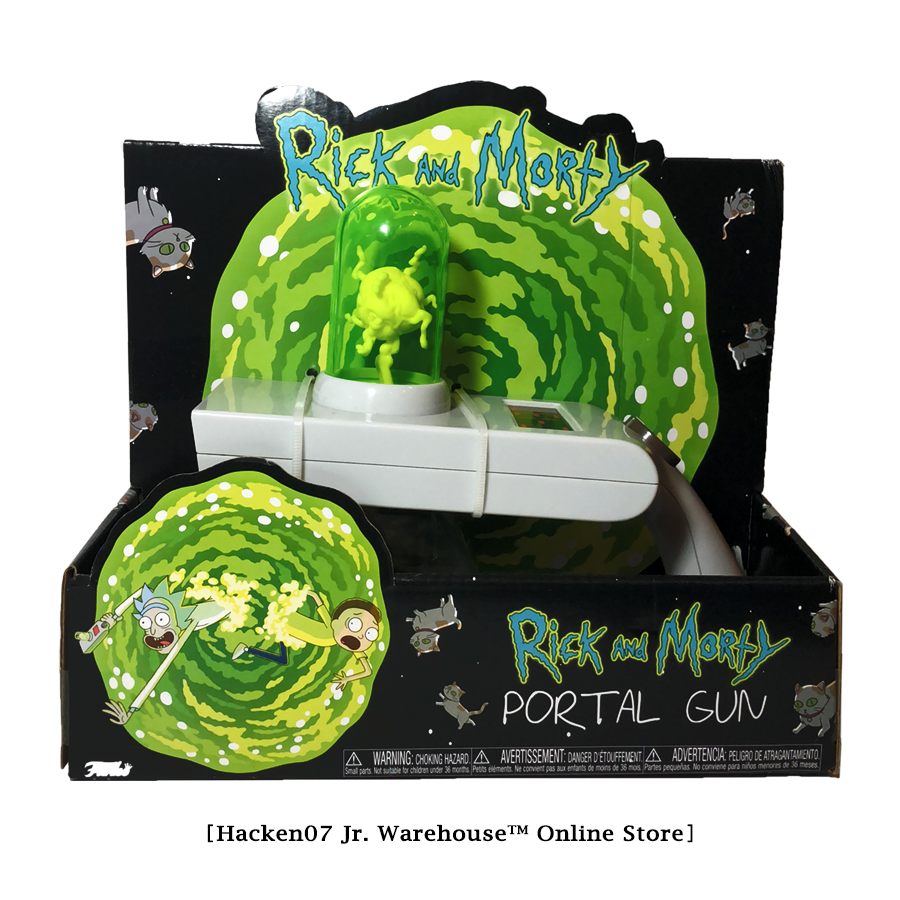 Rick and Morty - Portal Gun 傳送槍發射器聲光效果造型玩具 / 瑞克和莫蒂