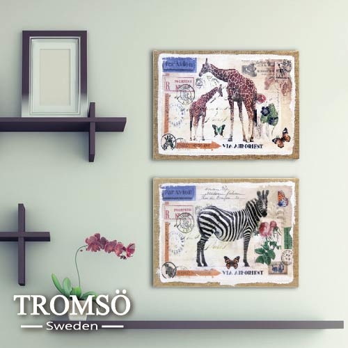 美式麻布無框畫-W714生命之頌