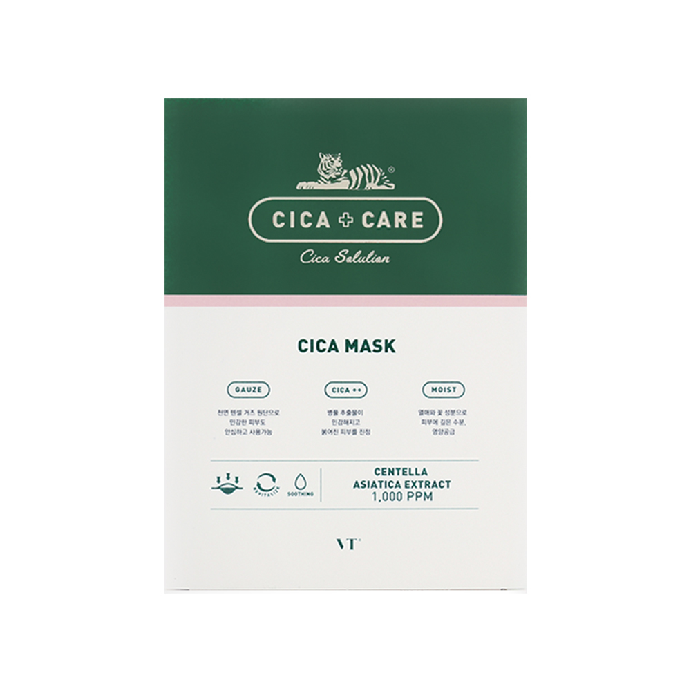 VT Cosmetics CICA Care Mask Pack [10ea]