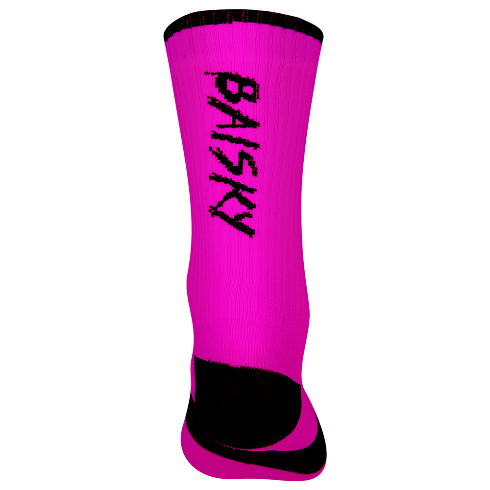 運動襪 字母 螢光粉