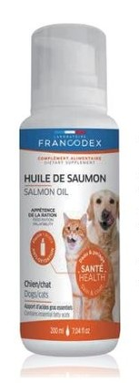 (8月到貨)法國Francodex 美毛三文魚油 200ml