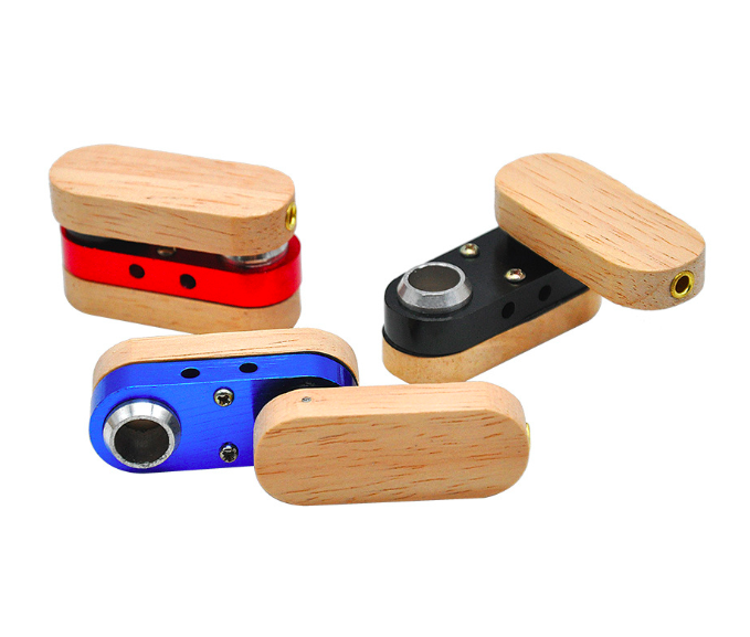 日本進口 Monkey Pipe 111-PC10 折疊式木頭小煙斗