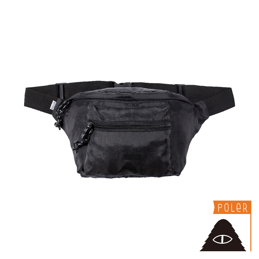 Poler STUFFABLE FANNY PACK 可收納輕便腰包 /黑色