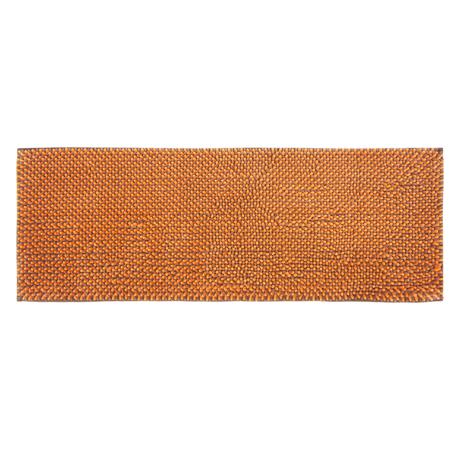 時尚吸水長踏墊(45x120cm)-咖啡橘
