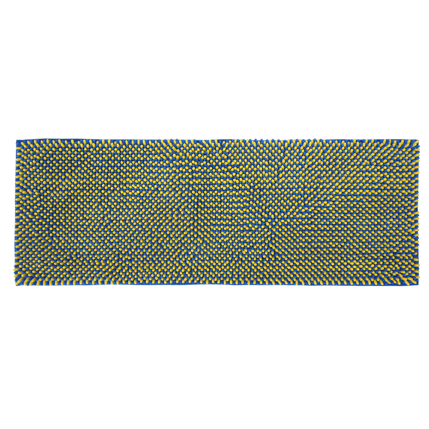 時尚吸水長踏墊(45x120cm)-深藍黃