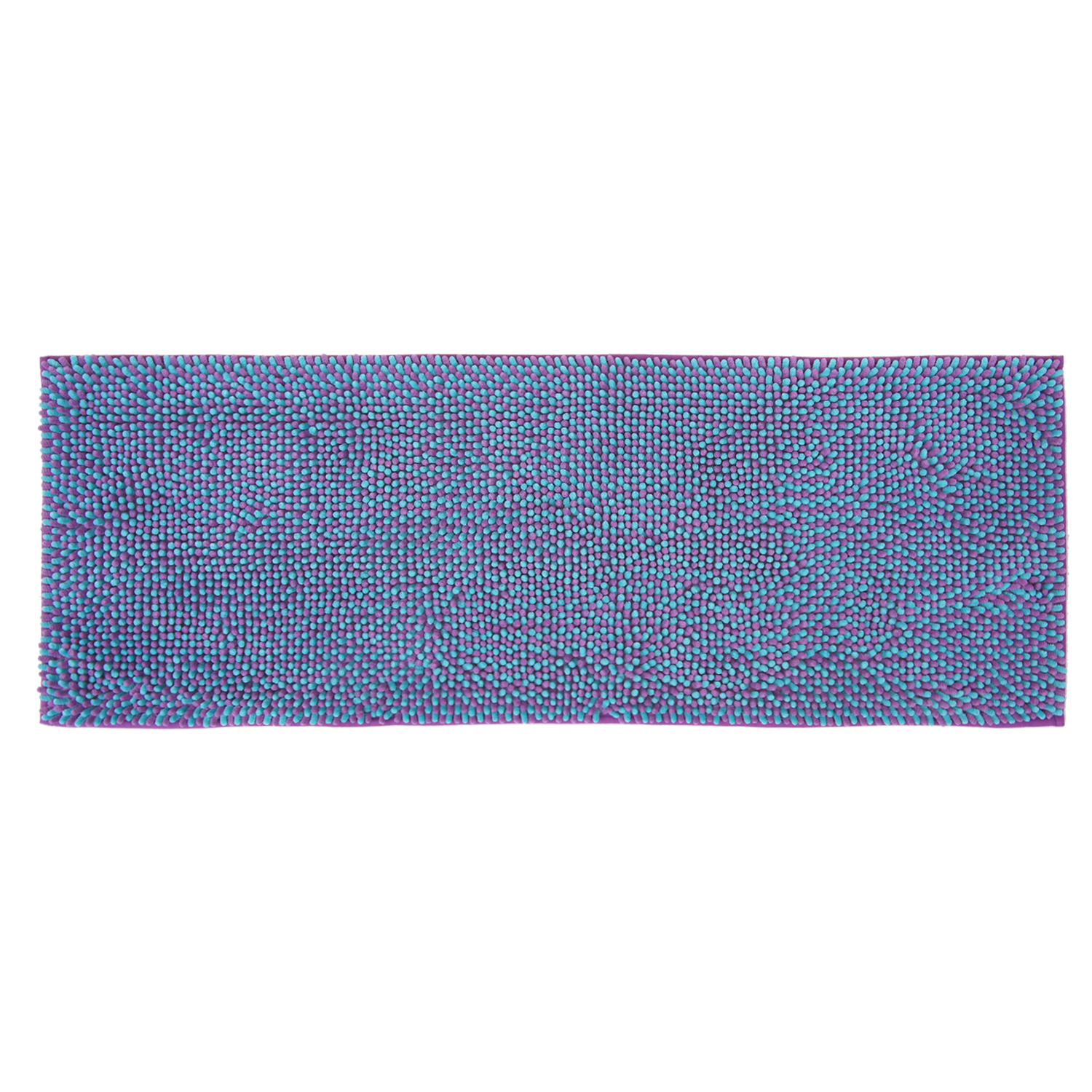 時尚吸水長踏墊(45x120cm)-紫藍