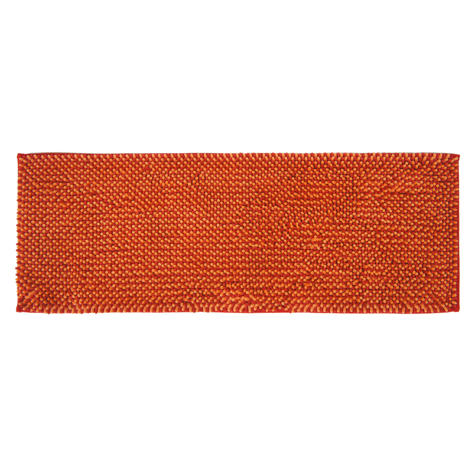時尚吸水長踏墊(45x120cm)-紅橘