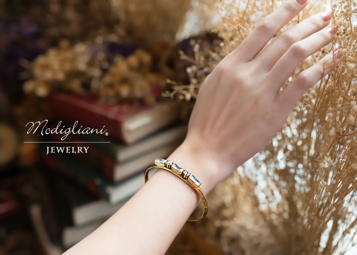 經典長方圓手環