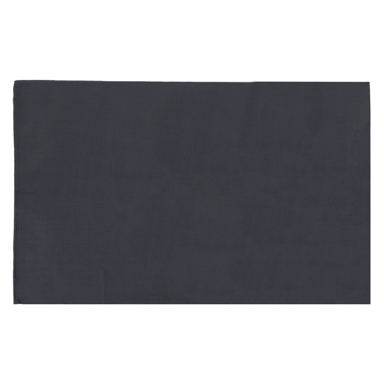 純棉簡約風格地毯(140x200cm)-黑色