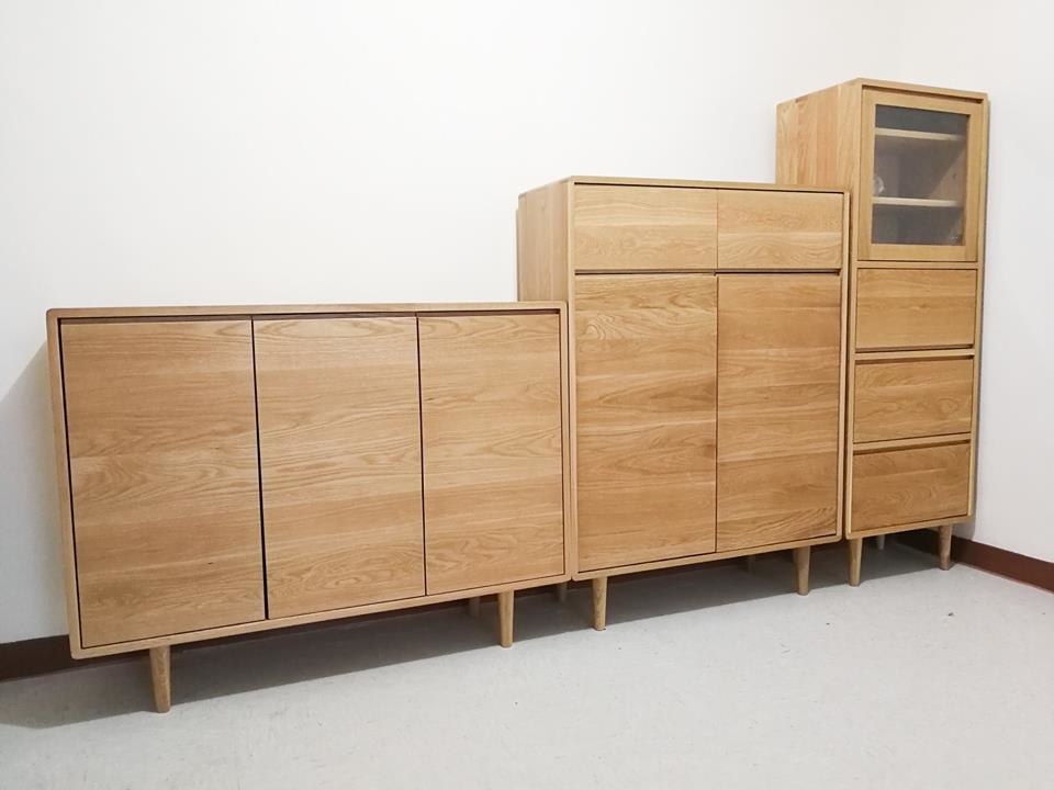 美國白橡木胡桃木櫻桃木原木實木傢俬