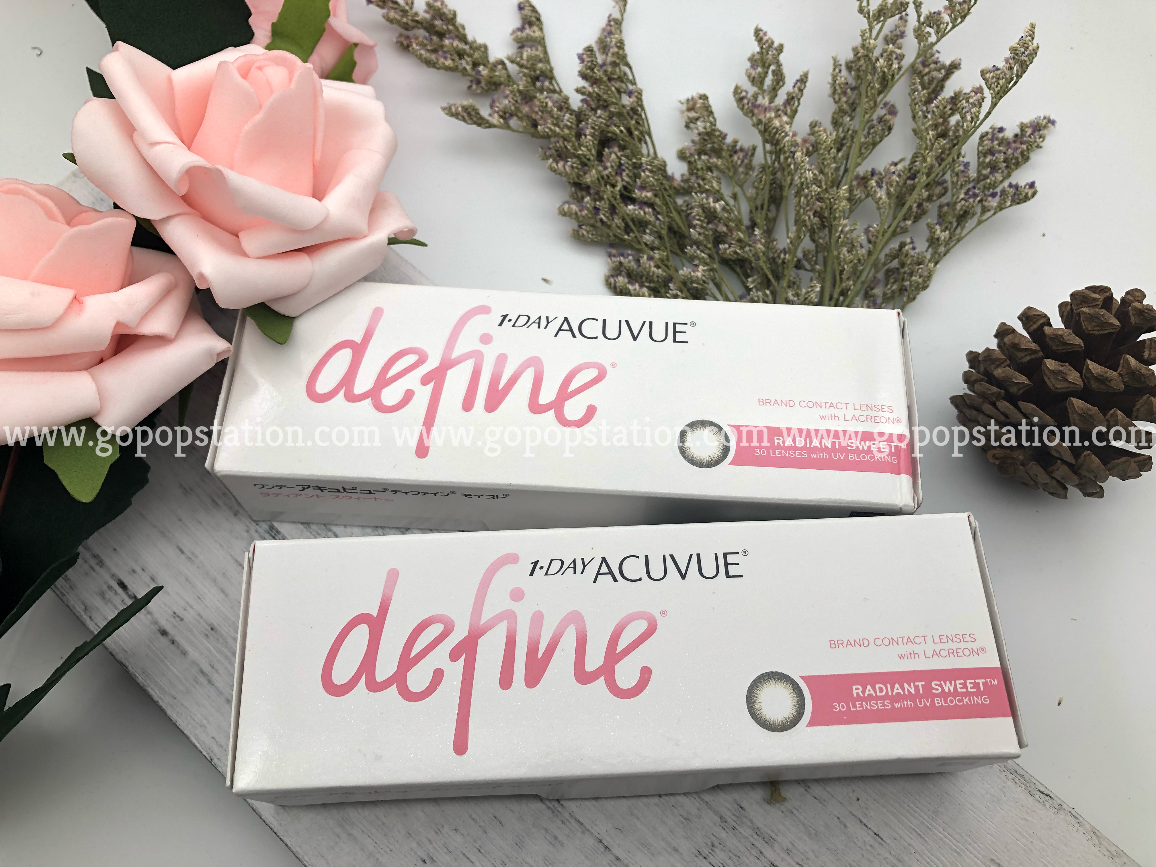 Acuvue define 閃鑽棕 Radiant Sweet 隱形眼鏡