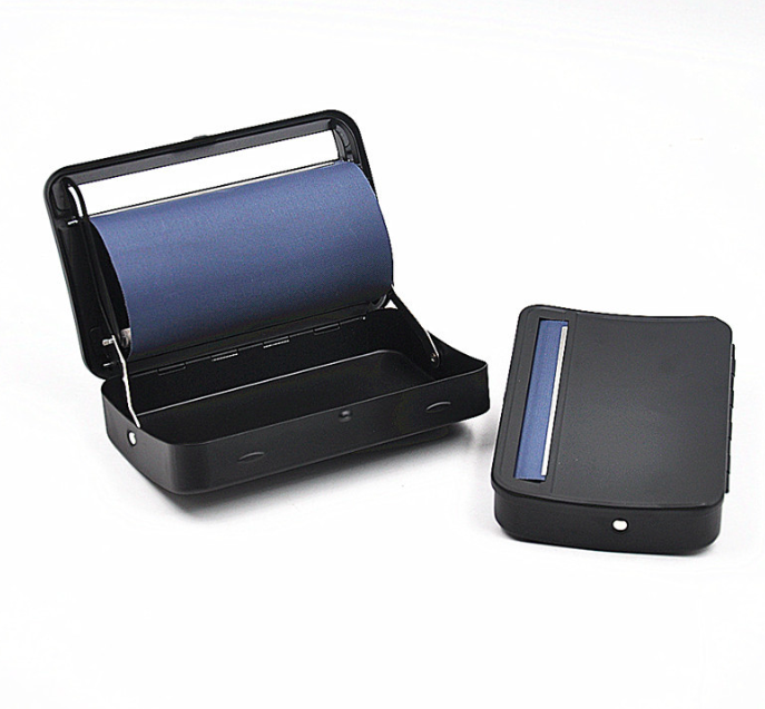 110mm 不鏽鋼消光黑捲煙盒