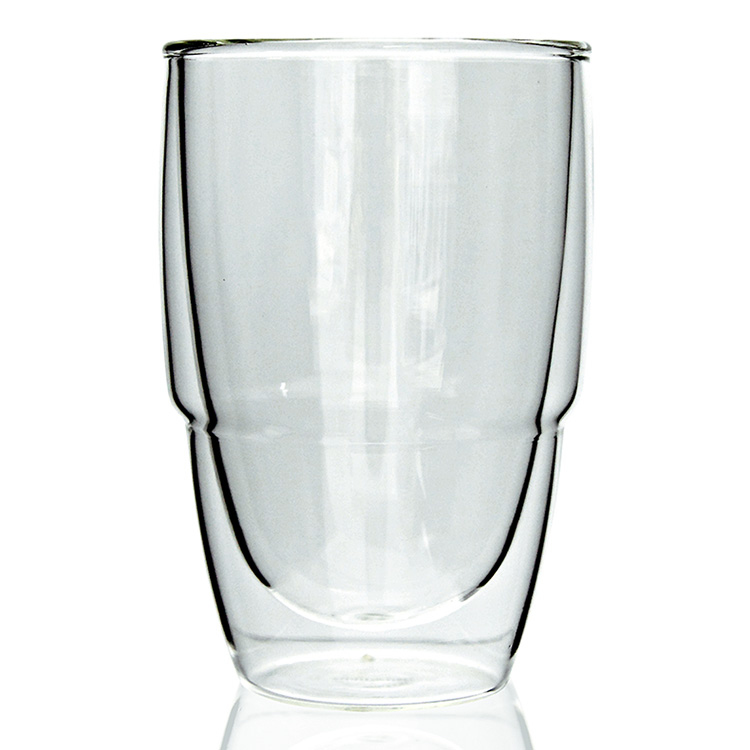 曲線雙層玻璃杯(350ml)