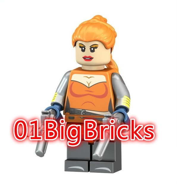 Elsa Bloodstone  Custom Minifigure Mini figure Blocks Fit Lego P459