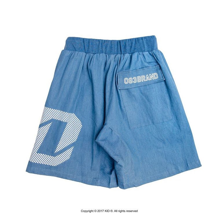 KID ® 水洗彈性單寧短褲