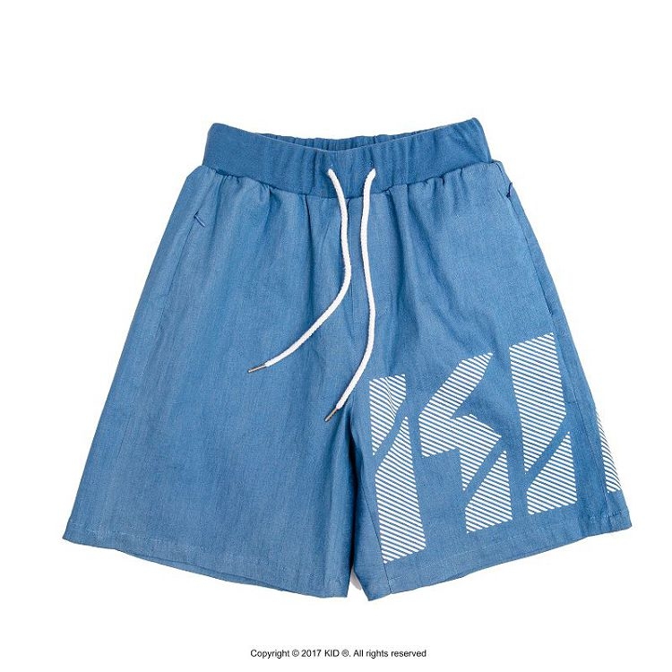 KID ® 水洗彈性單寧短褲