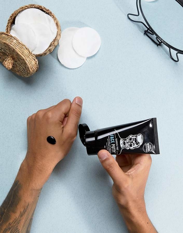 Barber Pro - FACE PUTTY Peel-Off Mask with Activated Charcoal 40ml