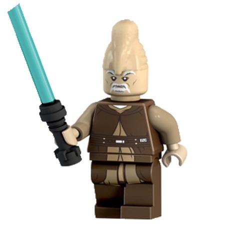 01 Big Bricks Custom Ki-Adi-Mund Minifigure Blocks Lego